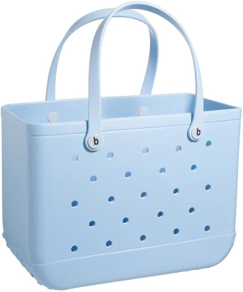 Rubber Beach Tote Bag X Large Waterproof Washable Tip Proof Durable Open Tote Bag for the Beach B... | Amazon (US)