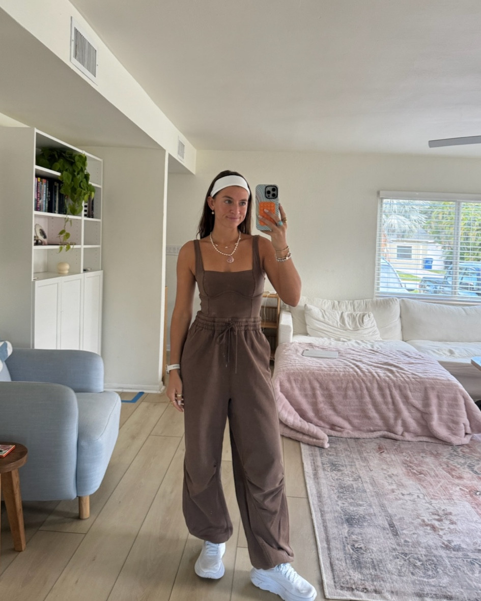 in love with how flattering and comfy this FP movement onesie is🤎 wearing size XS

free people, activewear, jumpsuit, Pilates outfit

#LTKActive #LTKSeasonal #LTKFitness