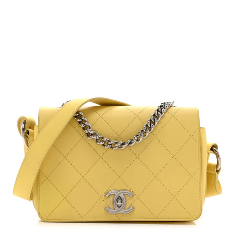 Yellow Flap Chanel | FASHIONPHILE (US)