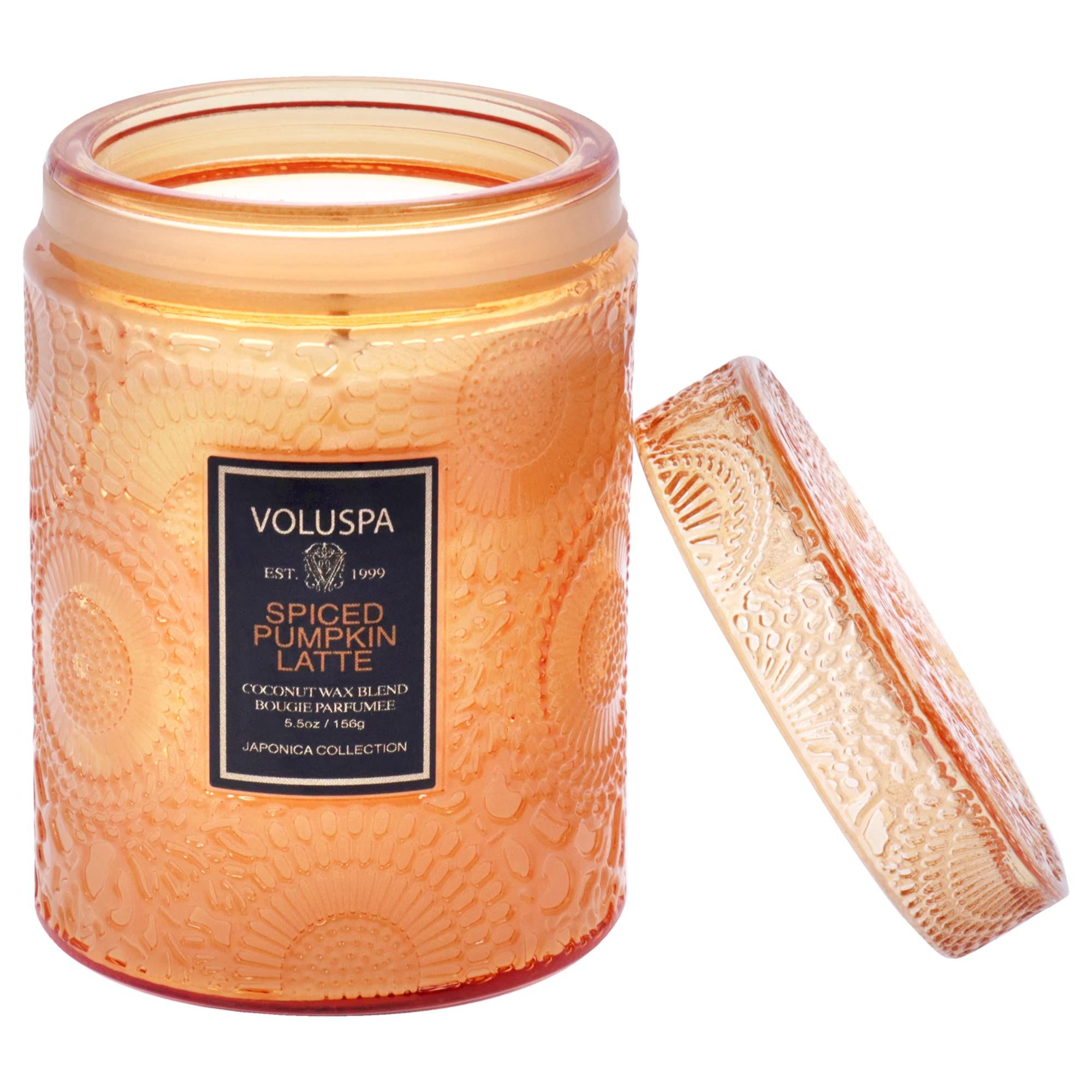 Spiced Pumpkin Latte - Small by Voluspa for Unisex - 5.5 oz Candle | Amazon (US)