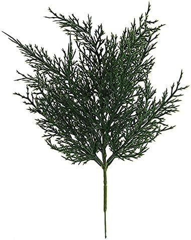 HYLYING 10 PCS Artificial Pine Branches Faux Cedar Sprigs with Pinecones Branch Fake Greenery Pine P | Amazon (US)