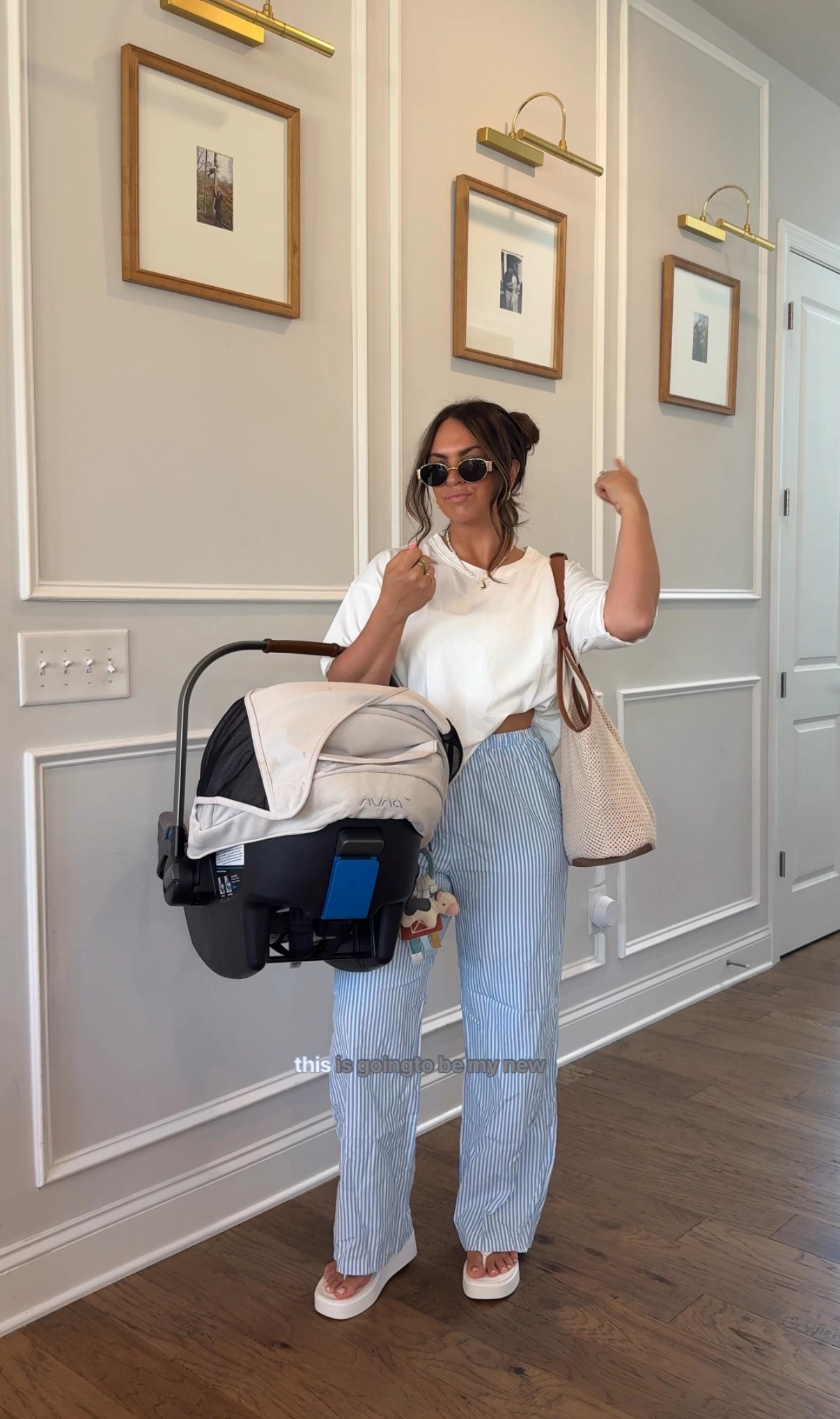 Casual summer outfit all from Amazon! Wearing all mediums!