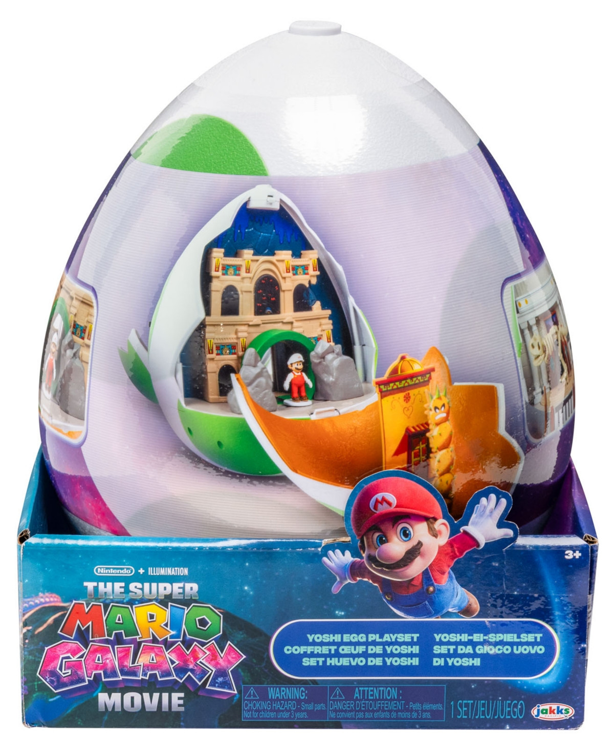 Super Mario Movie Gateway Galaxy Diorama Action Figure Set | Macy's