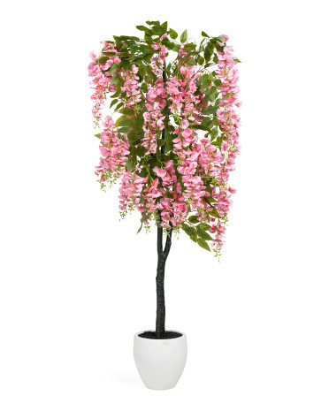 56in Uv Resistant Covered Porch Wisteria Tree | TJ Maxx
