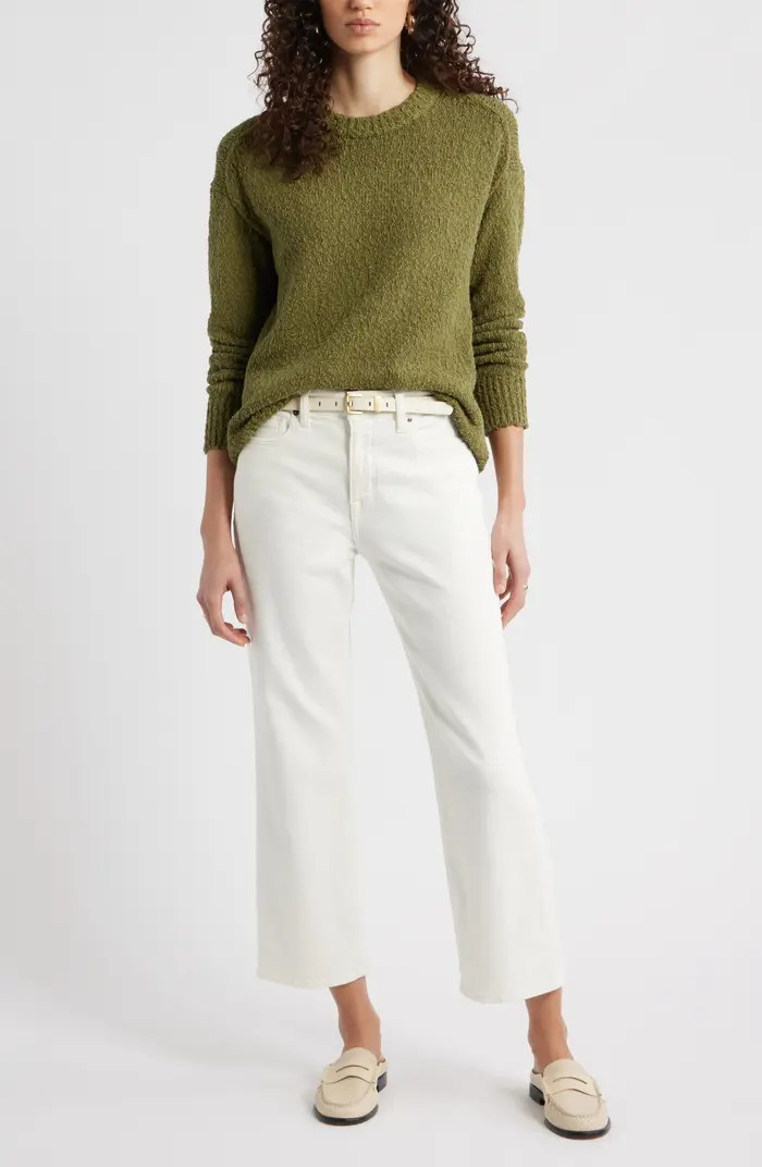 Texture Crewneck Sweater | Nordstrom