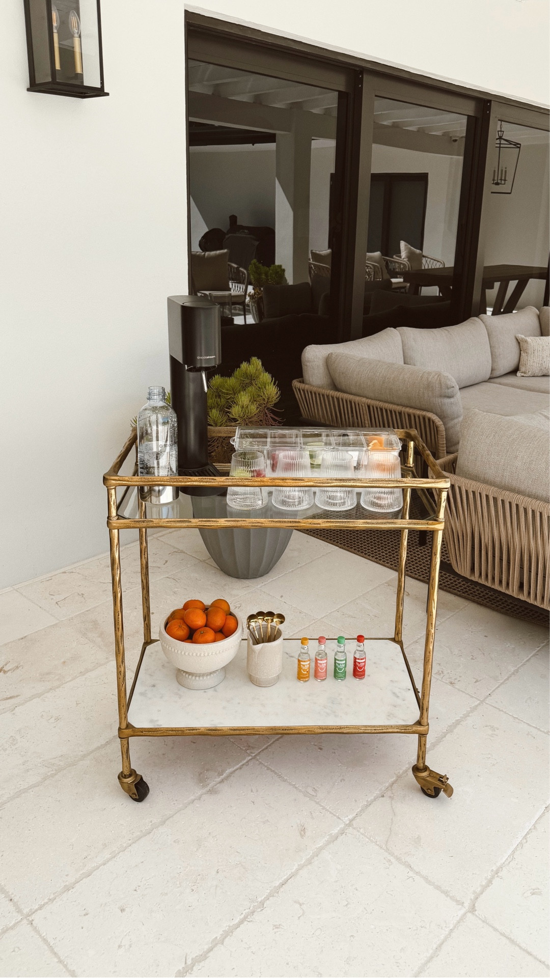 Let’s make a sparkling water bar cart for spring and summer days 🤍

#barcart #hosting #entertaining #outdoordecor #outdoorfurniture #spring #brunch #patioseason

#LTKSeasonal #LTKSaleAlert #LTKHome