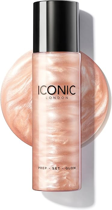 ICONIC LONDON Prep-Set-Glow | Hydrating + Setting + Glowing Spray, 3-in-1 Formula for a Dewy, Rad... | Amazon (US)