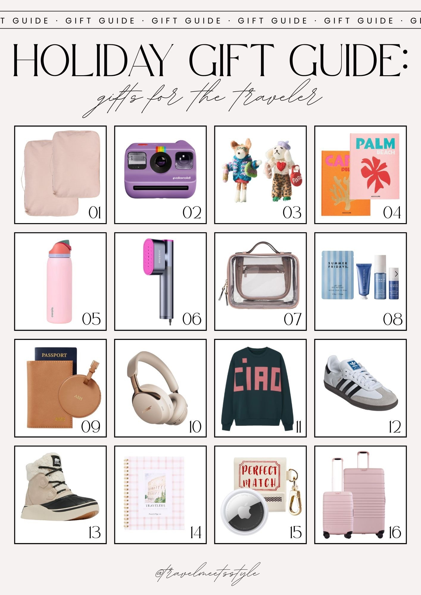 Christmas gifts for the traveler ✈️



Christmas gift ideas for her, women’s Christmas gifts, holiday gift ideas, Xmas gifts for her, Christmas gifts for women 

#LTKGiftGuide #LTKTravel #LTKHoliday