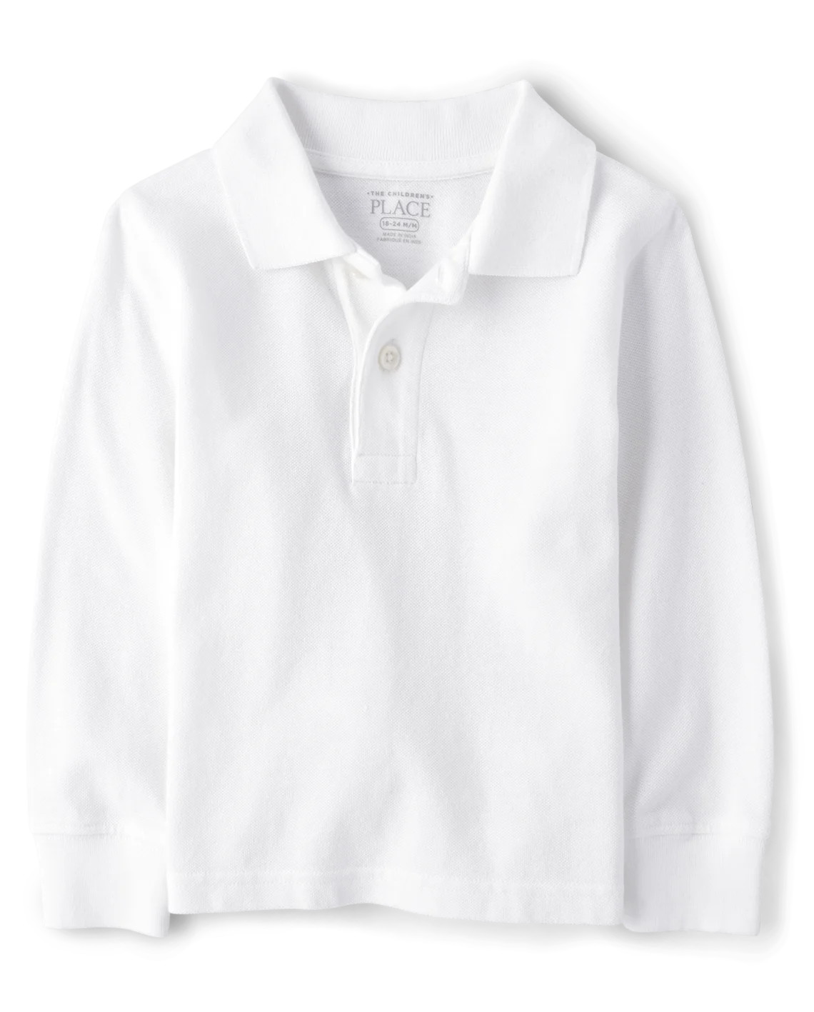 Baby And Toddler Uniform Soft Pique Polo - white | The Children's Place