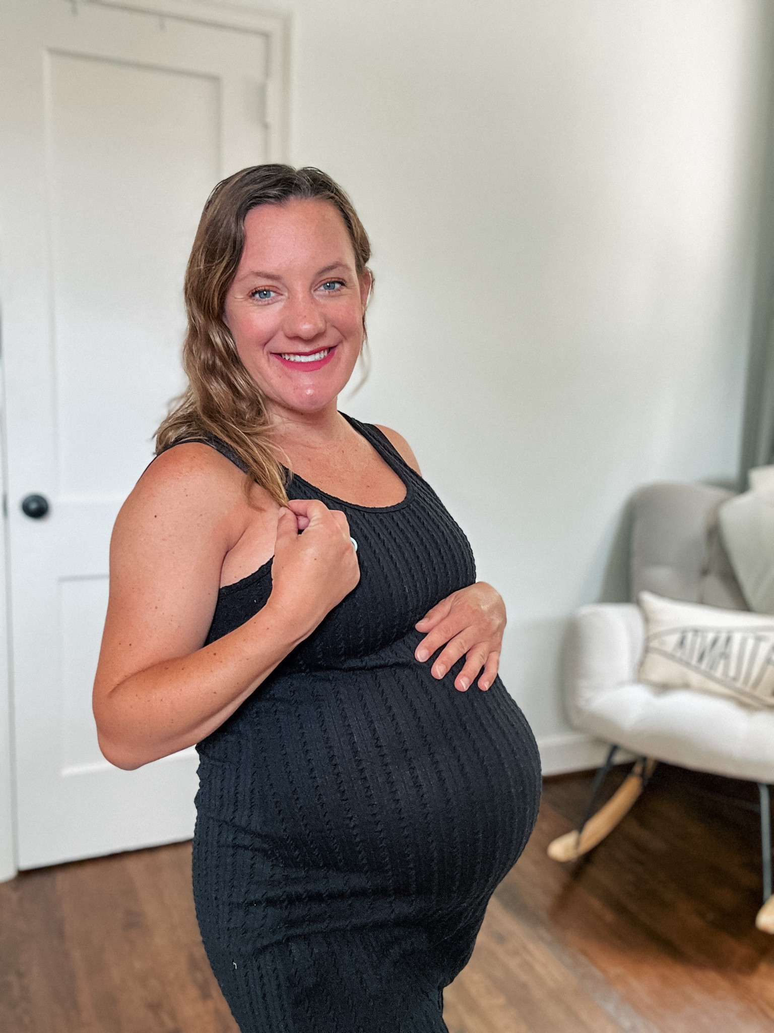 The bump-friendly black maxi dress you need for pregnancy and postpartum or everyday wear 

#LTKfindsunder50 #LTKbump #LTKSeasonal