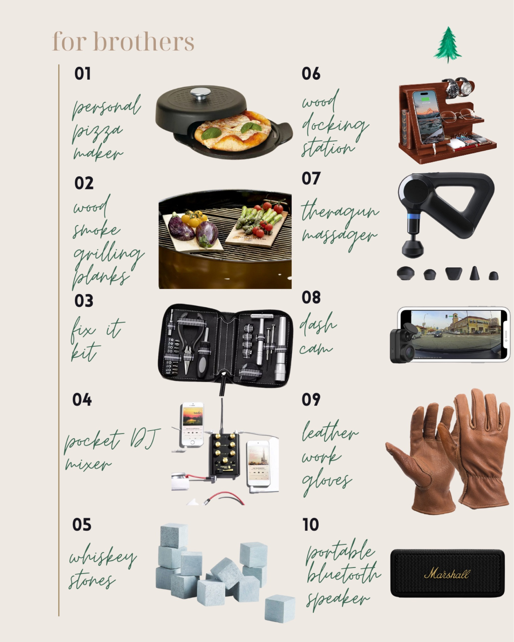 Holiday gift guide 2022 

Brothers/brothers in law edition 

#LTKFind #LTKU #LTKhome #LTKmens #LTKunder50 #LTKunder100

#LTKSeasonal #LTKGiftGuide #LTKHoliday