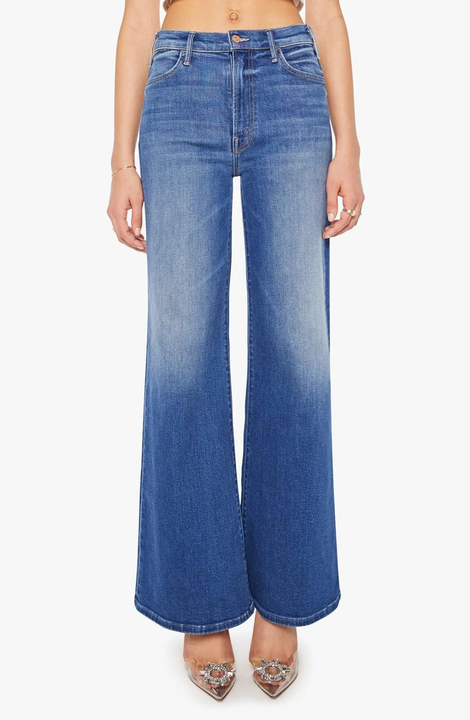 MOTHER The Hustler Roller Sneak Jeans | Nordstrom | Nordstrom