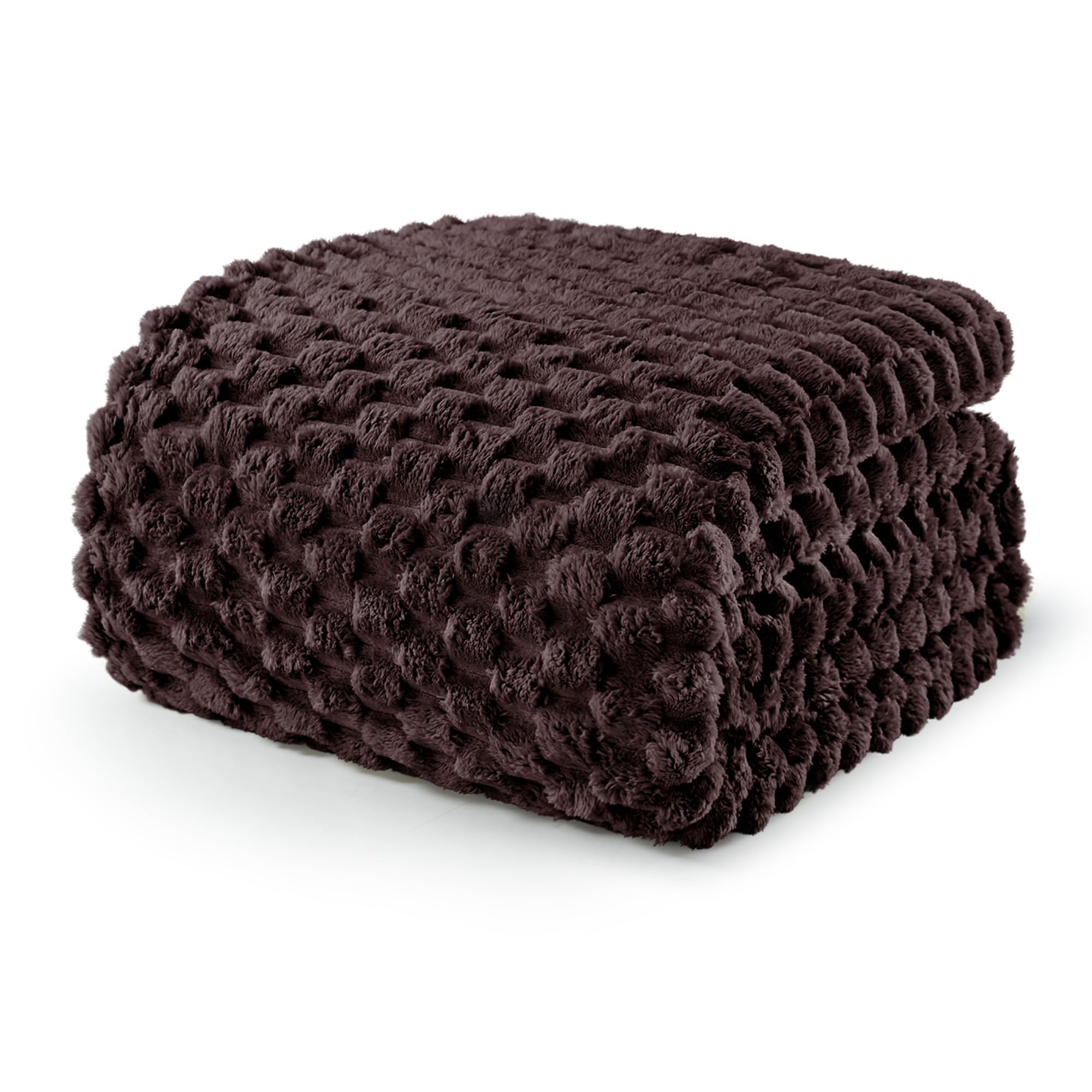 Exclusivo Mezcla Twin Size Soft Fleece Blanket, 150x200 CM Stylish Jacquard Velvet Blanket for Be... | Amazon (UK)