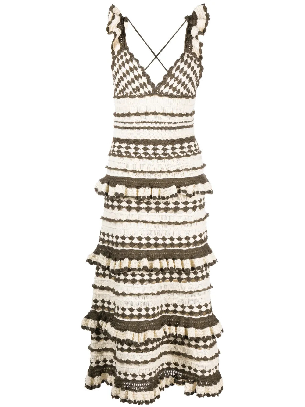 Devi crochet dress | Farfetch Global