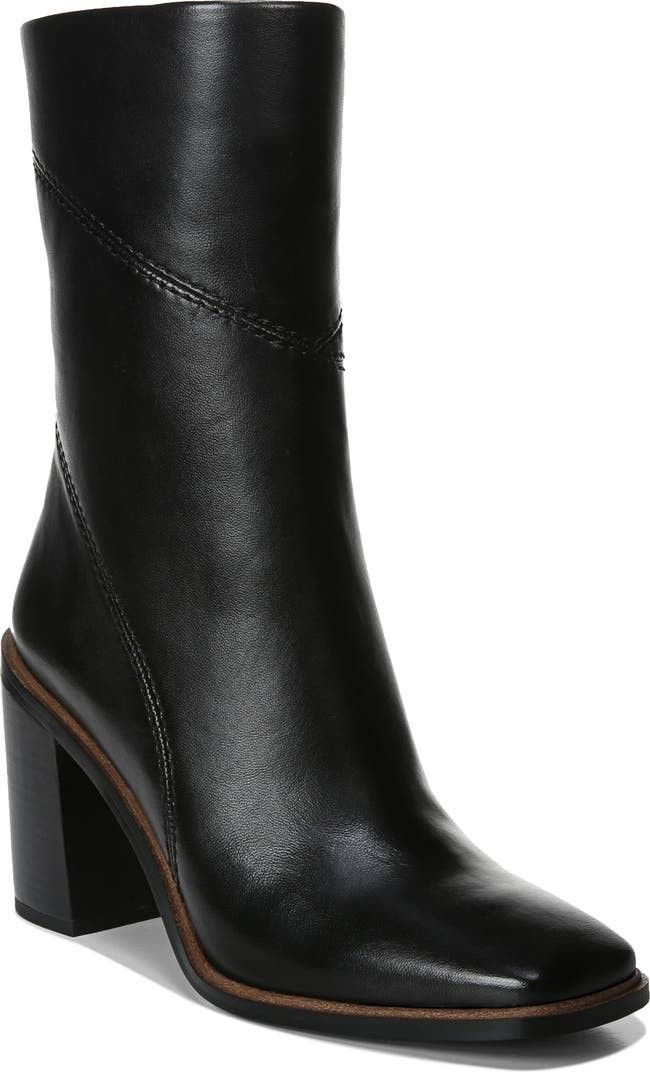 Franco Sarto Stevie Bootie Black Shoes Black Booties Booties Budget Fashion | Nordstrom