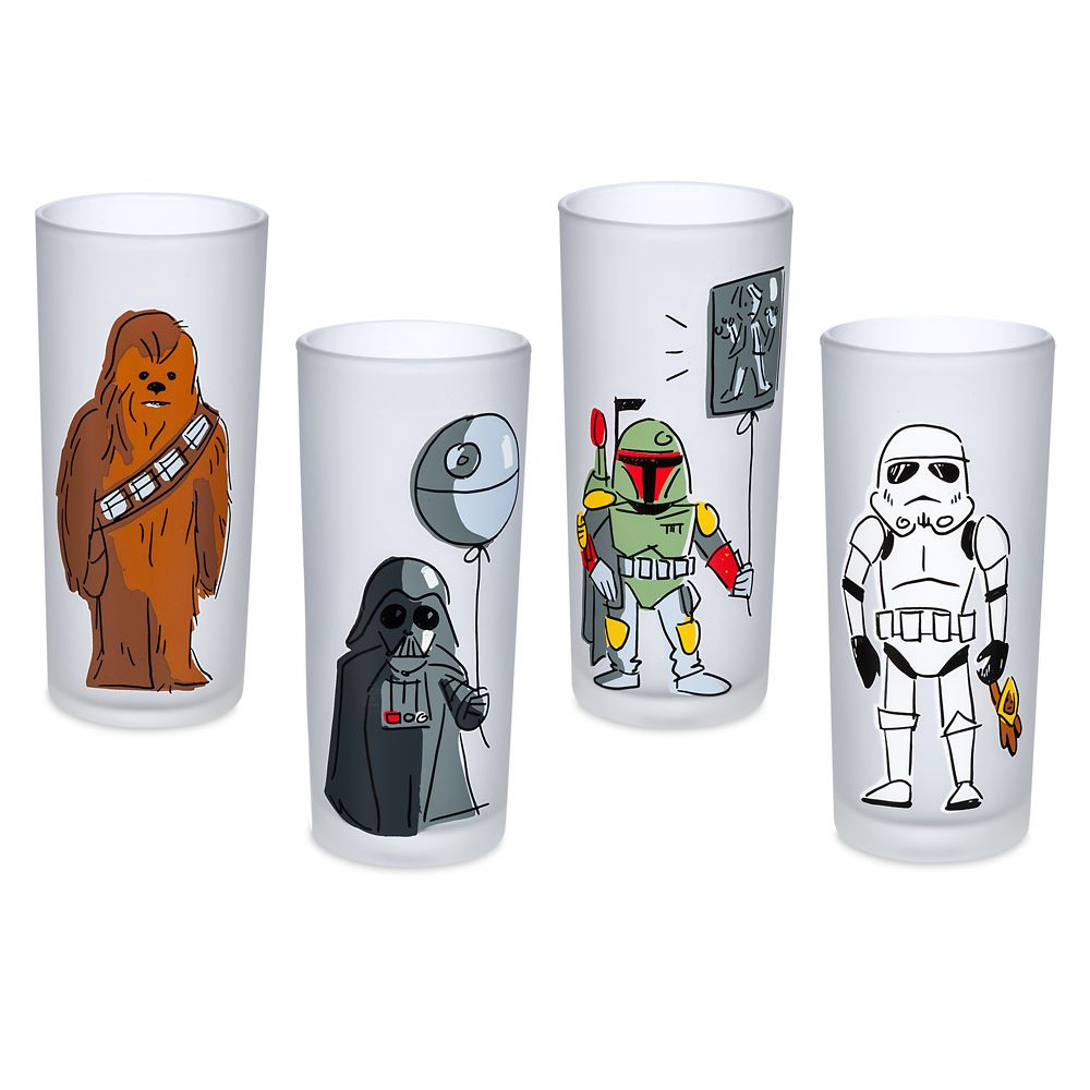 Star Wars Artist Series Cup Set by Will Gay | Disney Store