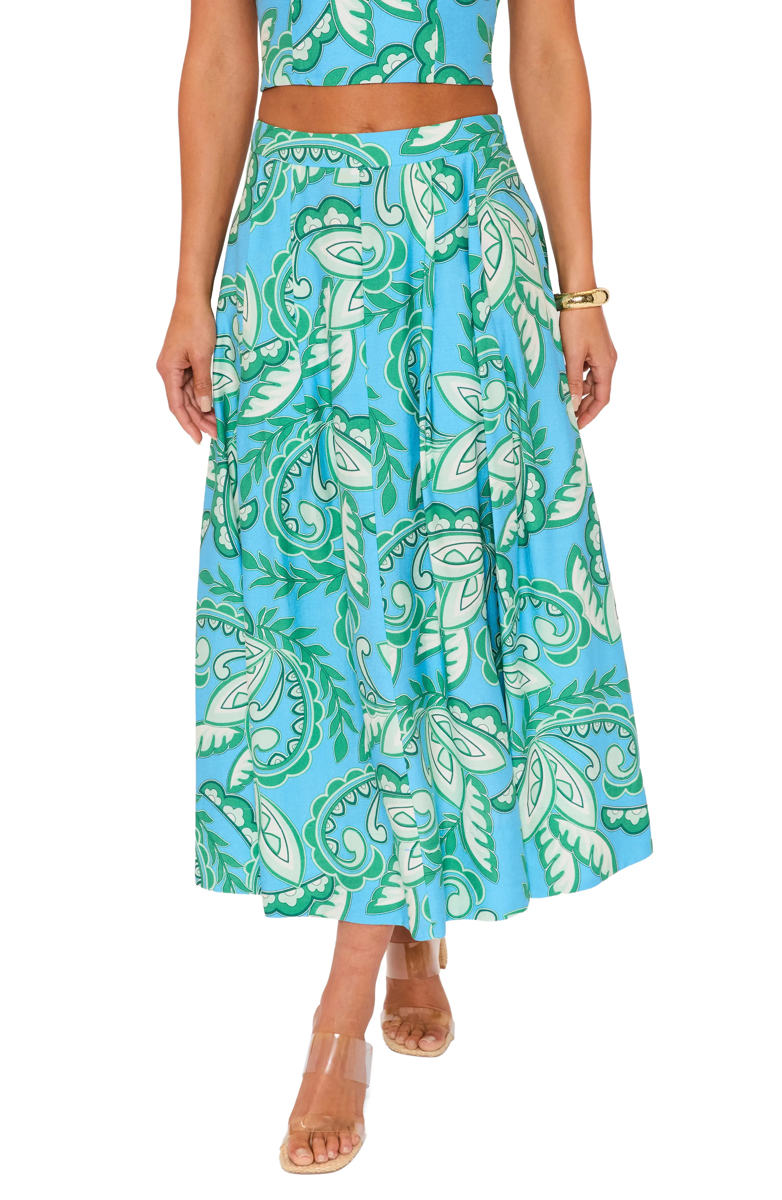 Florence Abstract Paisley Skirt (Women) | Nordstrom | Nordstrom