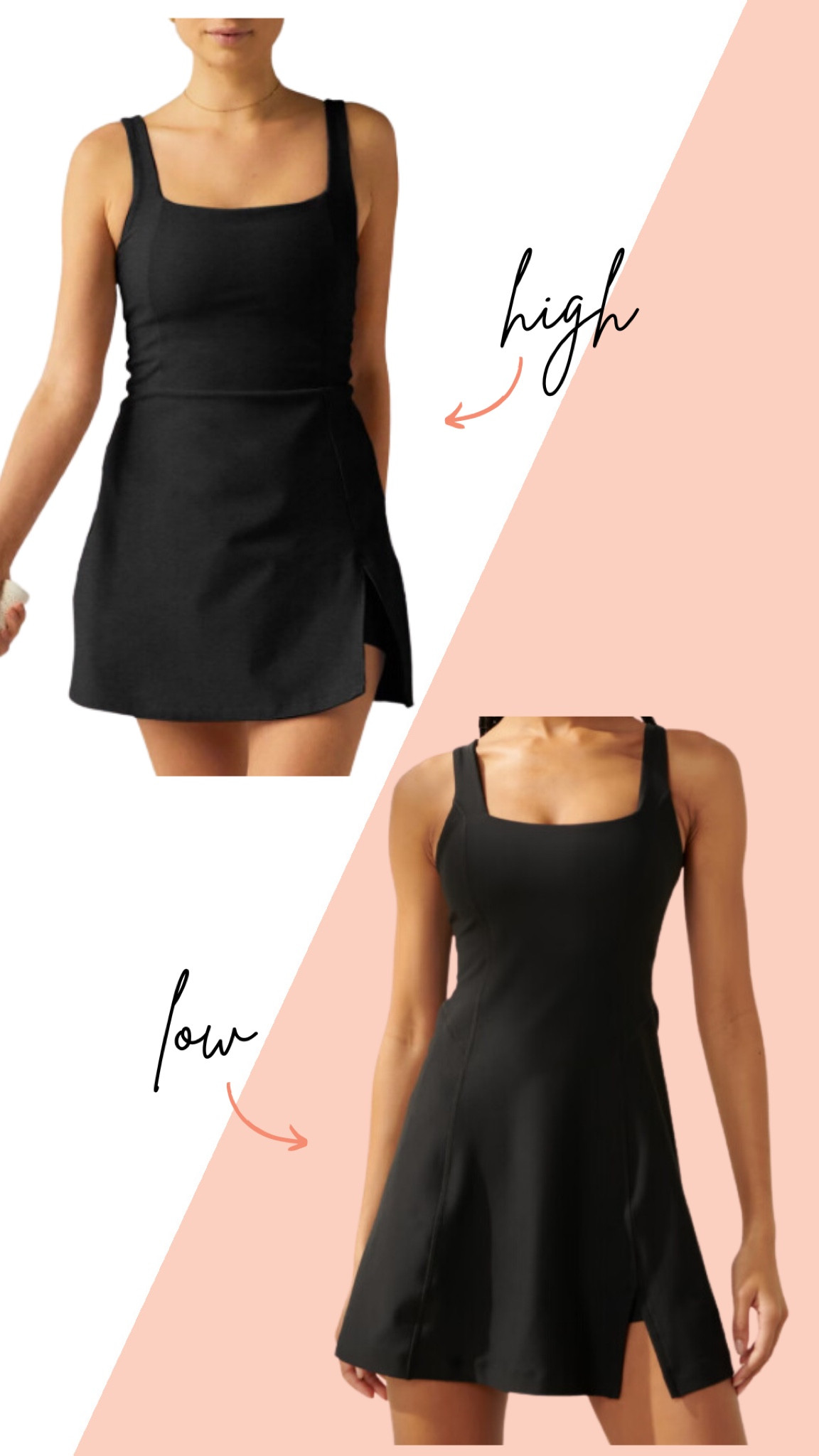 High low black tennis dress!

#LTKActive #LTKFindsUnder100 #LTKFindsUnder50
