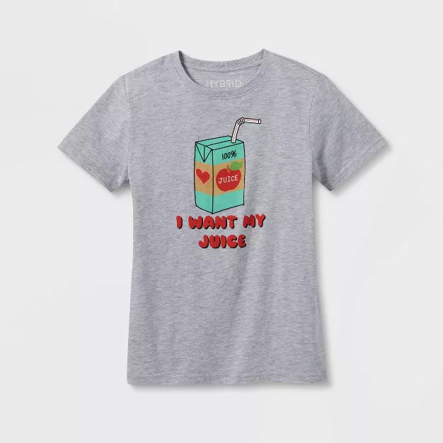 Kids' Consumables Short Sleeve Graphic T-Shirt - Heathered Gray | Target