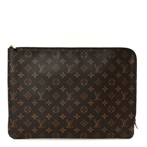Monogram Poche Documents Portfolio Case 39 | FASHIONPHILE (US)