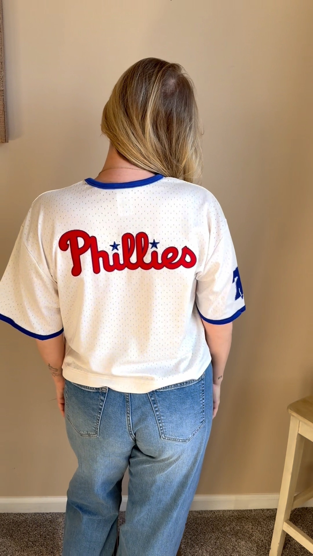 My new favorite Philadelphia Phillies shirt for the 2026 season 🔥😍

Sunny days mean baseball in Philly is near & so are my spring outfits ⚾️ 

#LTKWomens #LTKGirls #LTKSports #LTKUnder50 #mlb #philadelphiaphillies #phillies #baseball #targetfinds #active #jersey #philadelphia #philly #baseballjersey #philliesmerch

#LTKspring 

#LTKSeasonal #LTKActive