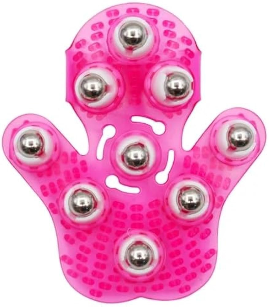 Roller Ball Body Massage Glove Anti-Cellulite Muscle Pain Relief Relax Massager for Neck Back Sho... | Amazon (US)