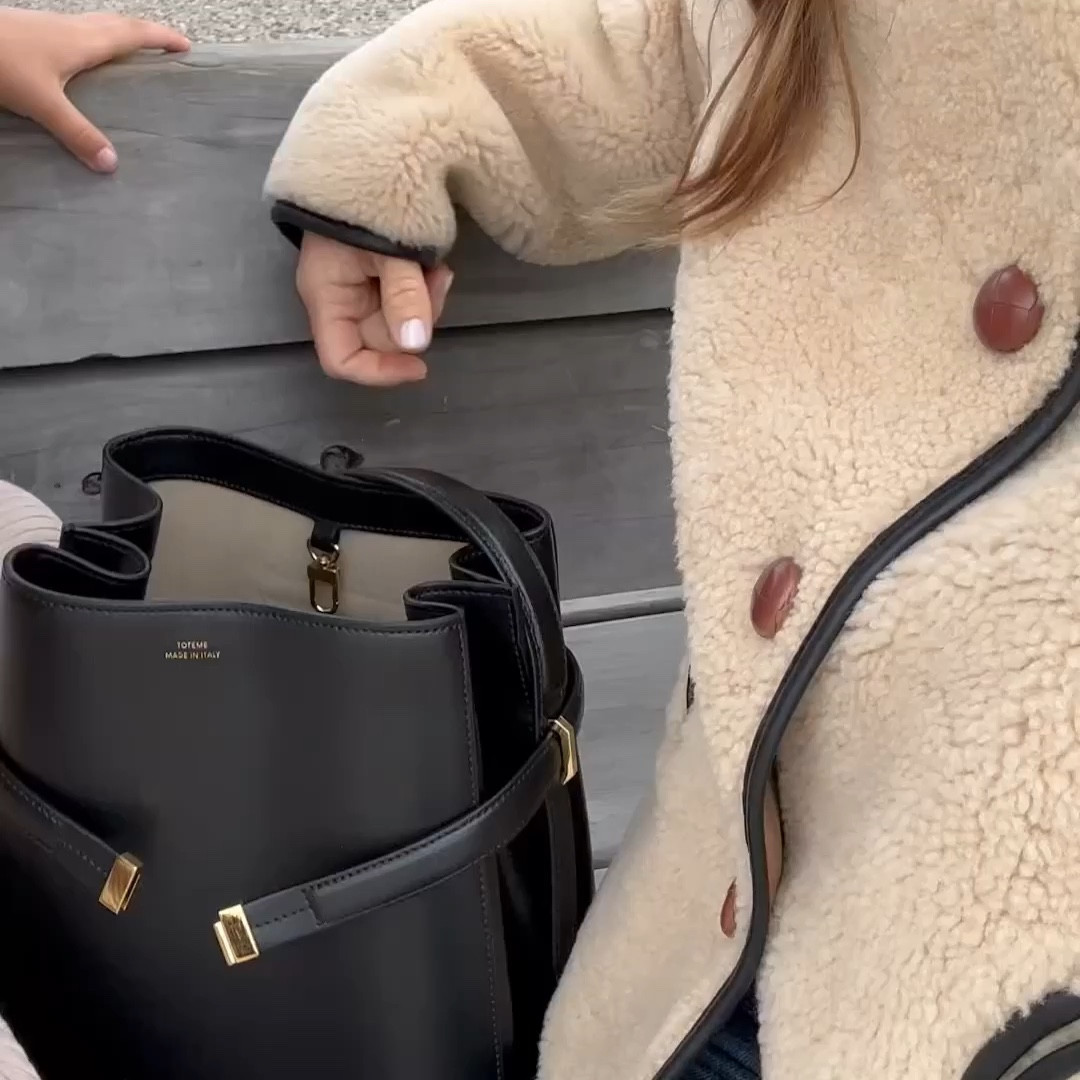 This shearling and reversible suede jacket is perfect to wear on those cool foggy San Francisco mornings. The similar jacket from Mango is a little cheaper and you can use code: Extra30 for $$ off!