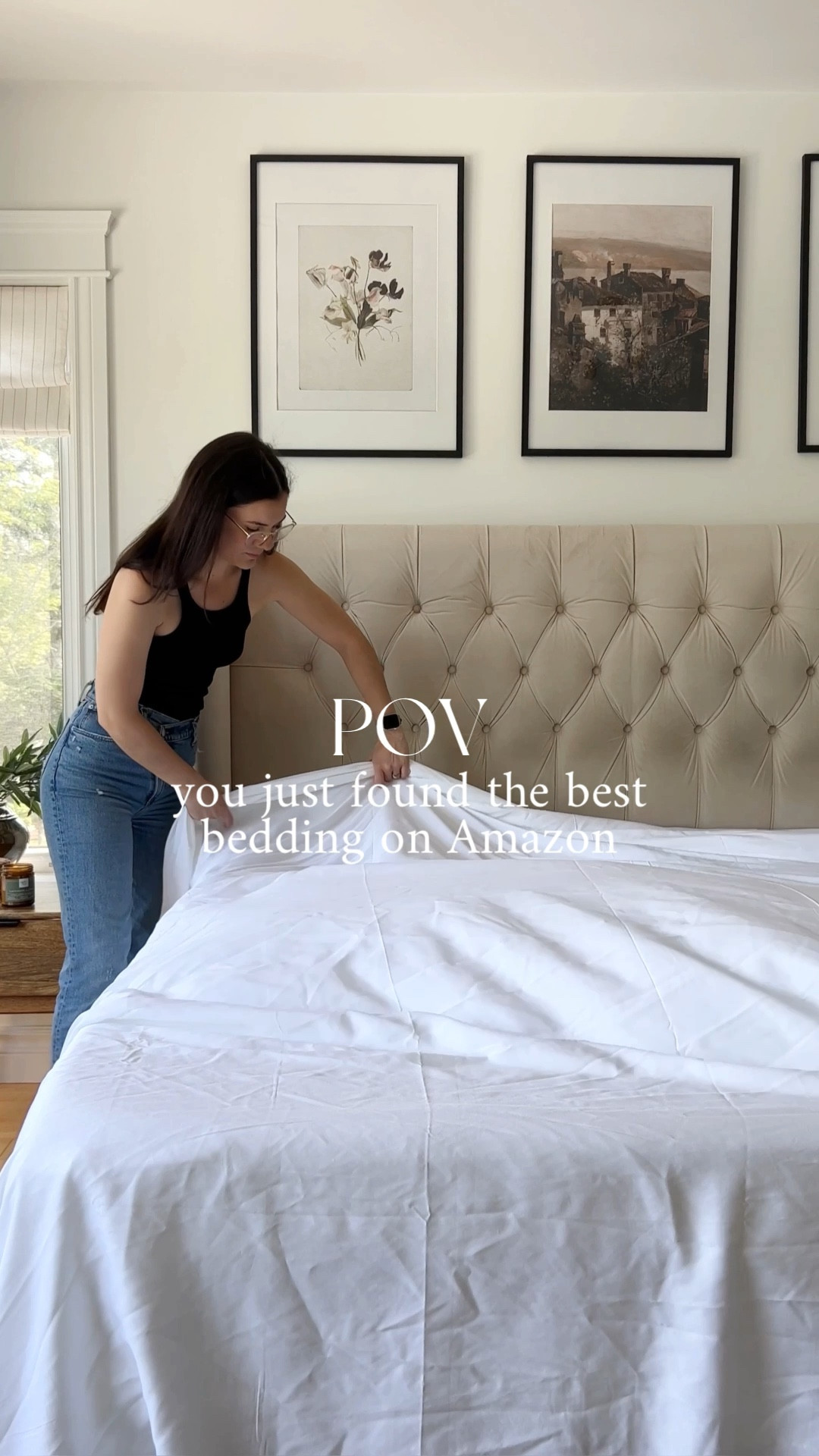Just found the best bedding on Amazon! A tip - for a king, grab a cali king duvet and use it in a king cover for a perfect plump look

#LTKhome #LTKSeasonal #LTKFind
