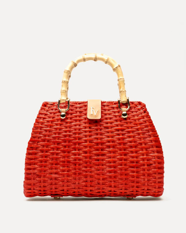 Rooster Wicker Basket - Toast | Frances Valentine