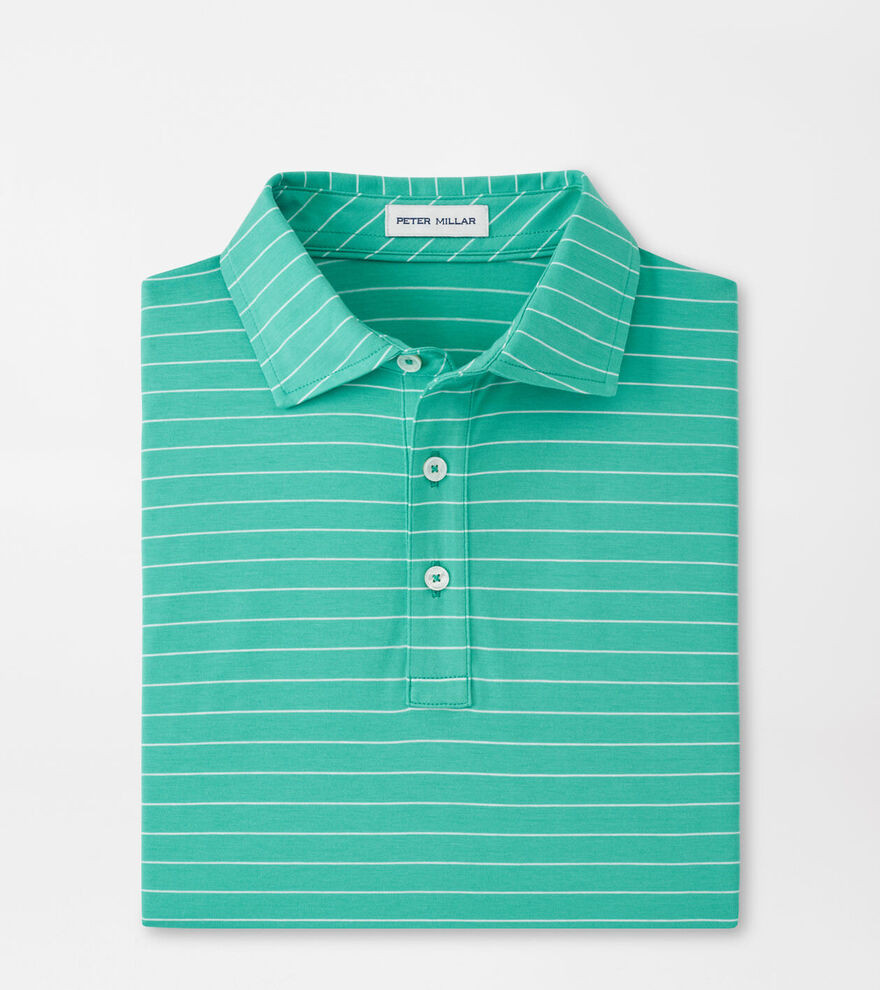 Rover Stripe Crown Comfort Cotton Polo | Peter Millar
