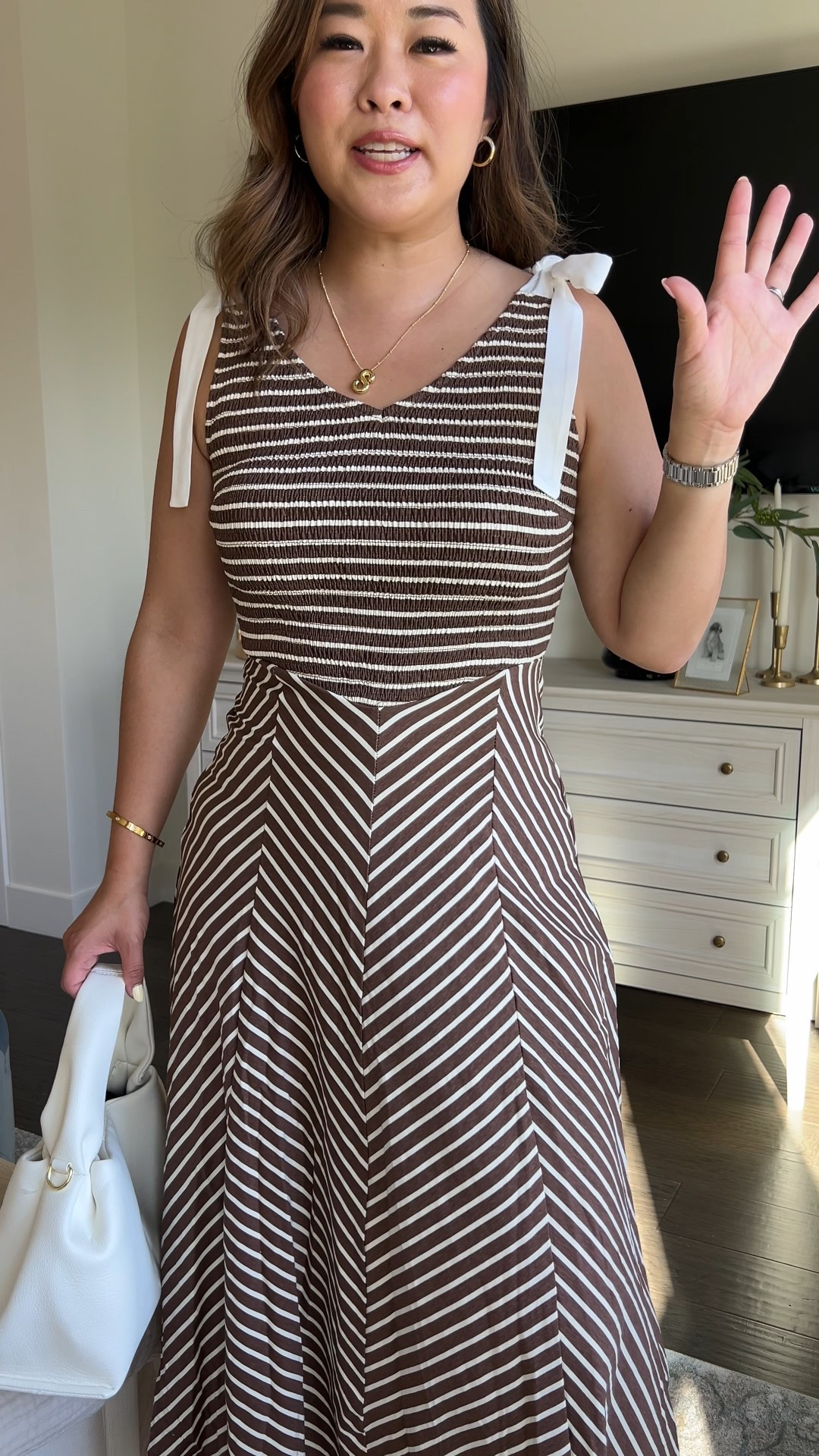 Amazon Striped Dress: Small 