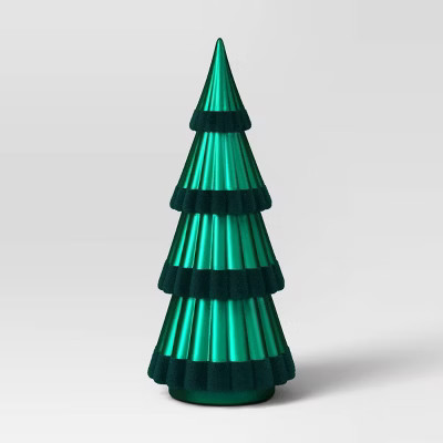 12" Christmas Tree Electroplating and Flocked finish - Wondershop™ | Target