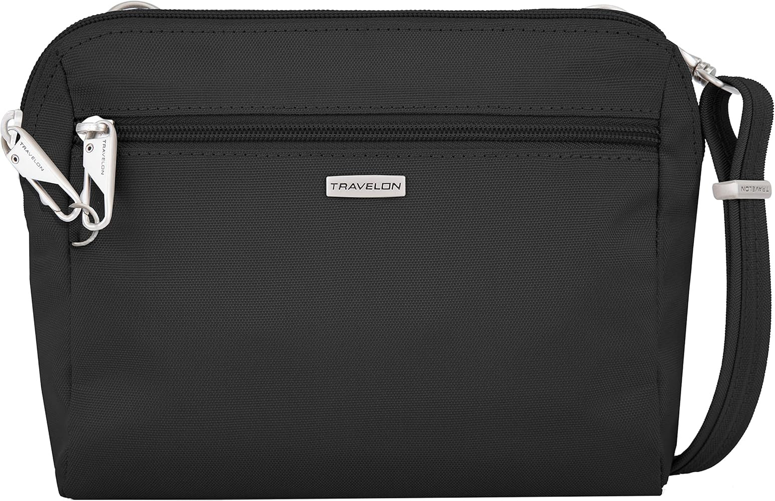 Travelon Women's Classic Convertible Crossbody & Waist Pack, Black, 8 x 7 x 2 | Amazon (US)