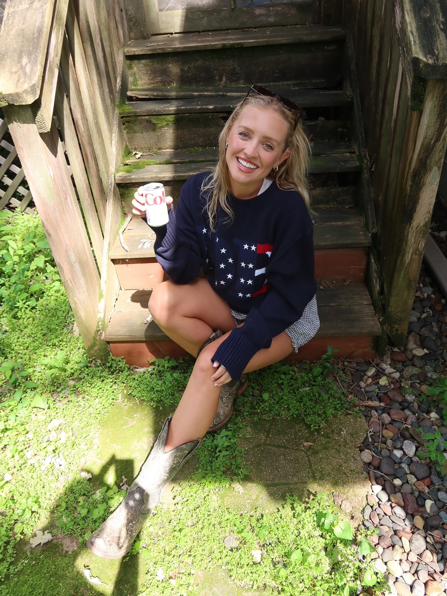 4th plans looked sun-kissed with late lake nights, what did y’all do? ❤️🇺🇸🤗