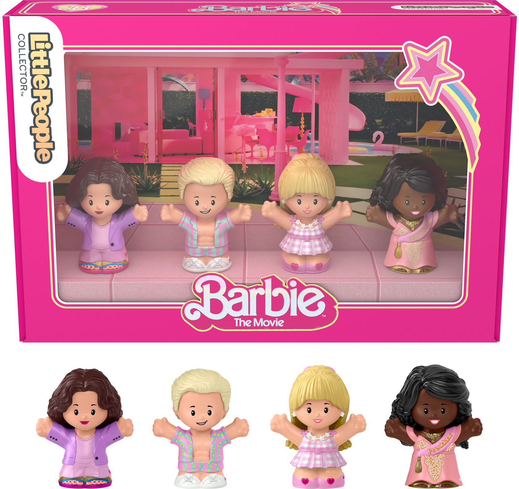 Little People Collector Barbie The Movie Figures HRK97 - Best Buy | Best Buy U.S.