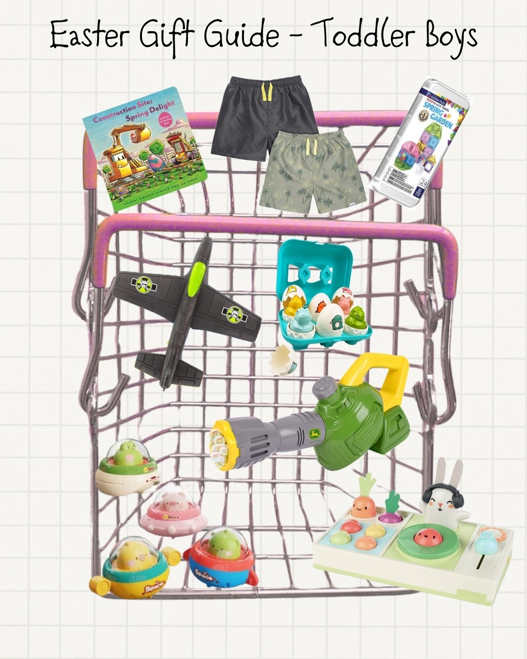 Easter basket ideas for toddler boys 

#LTKmomlife #LTKKids #LTKBaby