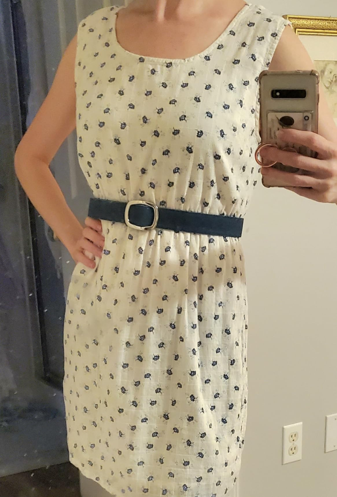 DenimDen 2 Pack Womens Denim Belts for Blue Jeans Belts Fashion Waist Belt for Ladies Pants Dress... | Amazon (US)