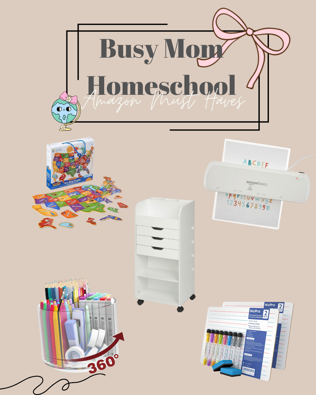 ✨ Busy Mom Homeschool Top 5 Amazon Picks ✨ 

 #LTKSaleAlert #LTKKids #LTKFamily