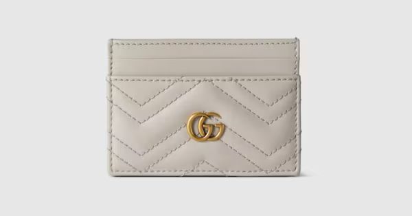 GG Marmont matelassé card case | Gucci (US)