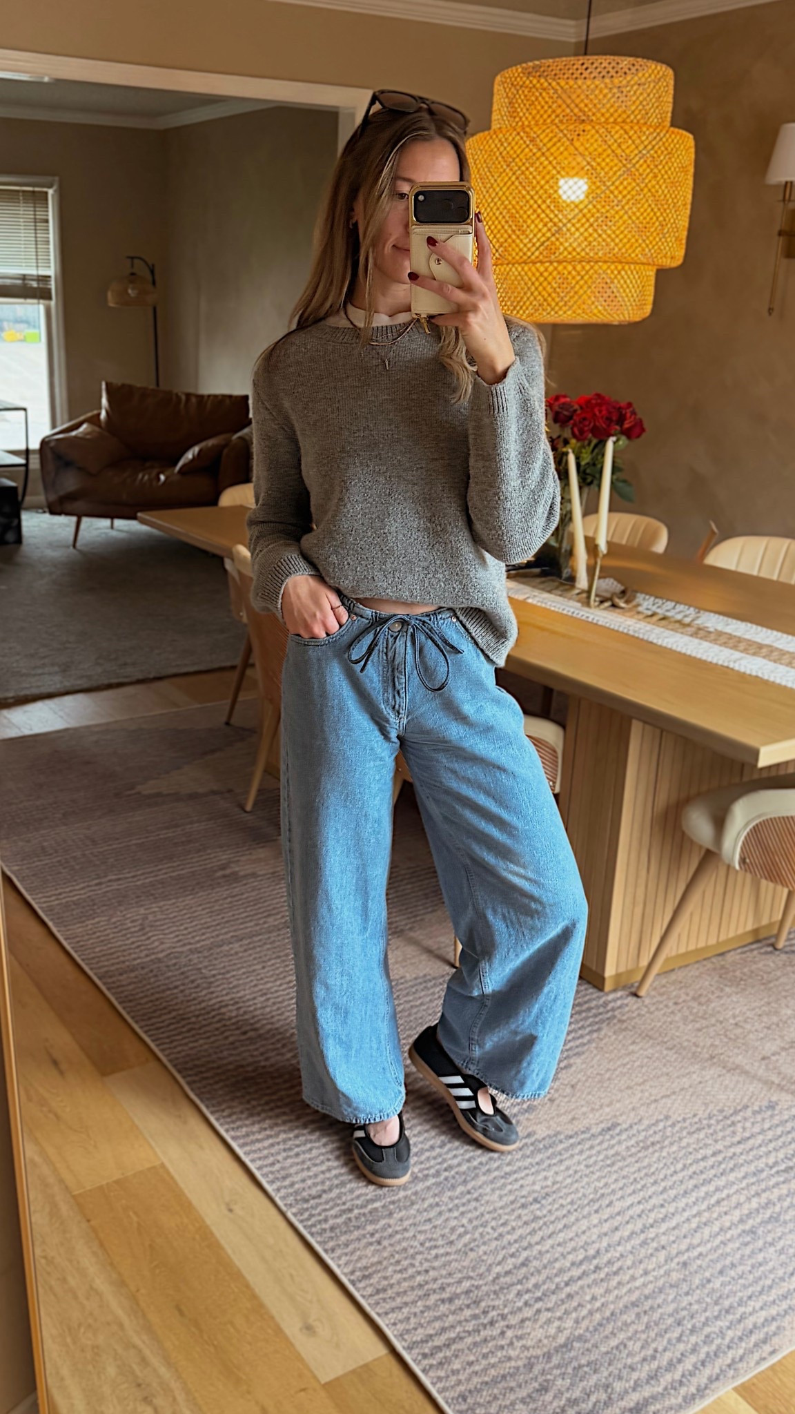 Always been a high rise jean girlie, but these low rise??? 😮‍💨

#LTKSeasonal #LTKSpringSale #LTKootd