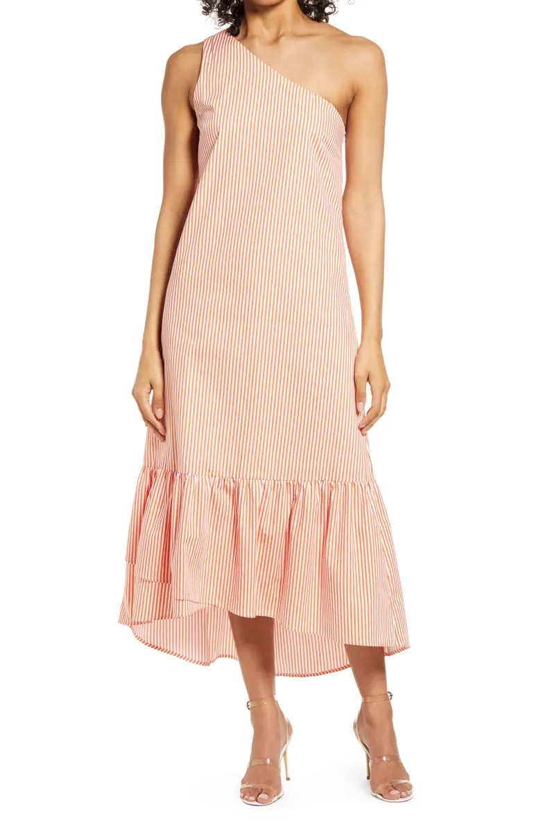 Tiered One-Shoulder Dress | Nordstrom