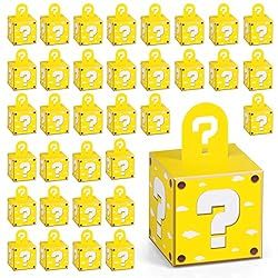 Waenerec Video Game Party Favor Mystery Box 3.5inch Small Goodie Treat Boxes Question Mark Box Gi... | Amazon (US)