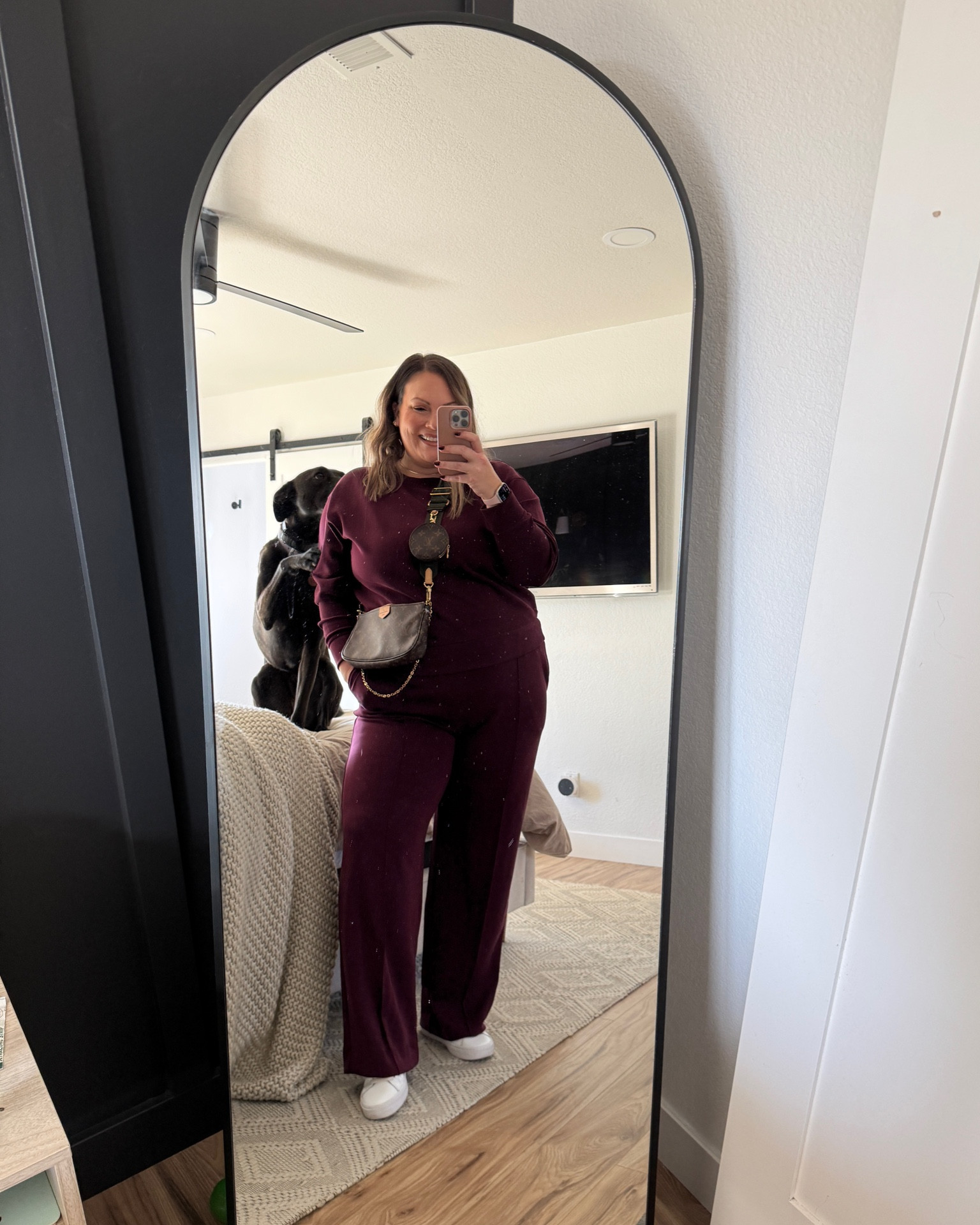 The comfiest set ever! Size down in these! I’m 5’7 and these are a great length. If you’re shorter they may be a bit long  

#LTKPlusSize #LTKOver40 #LTKFindsUnder50