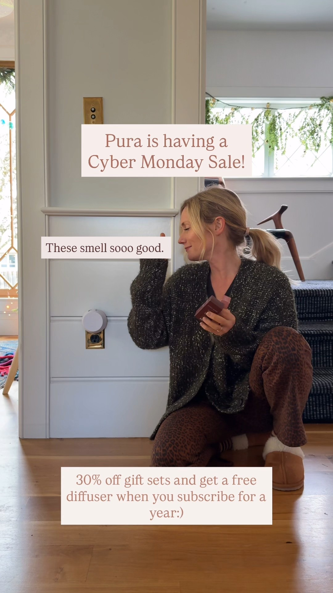 Pura is having a Cyber Monday sale! Receive a FREE diffuser set when you subscribe to 2 fragrance every month for 12 months (you can pick new ones every time!) They also have 30% off bundles and gift sets. Would make such a great gift! @pura #pura #purapartner #cybermonday 