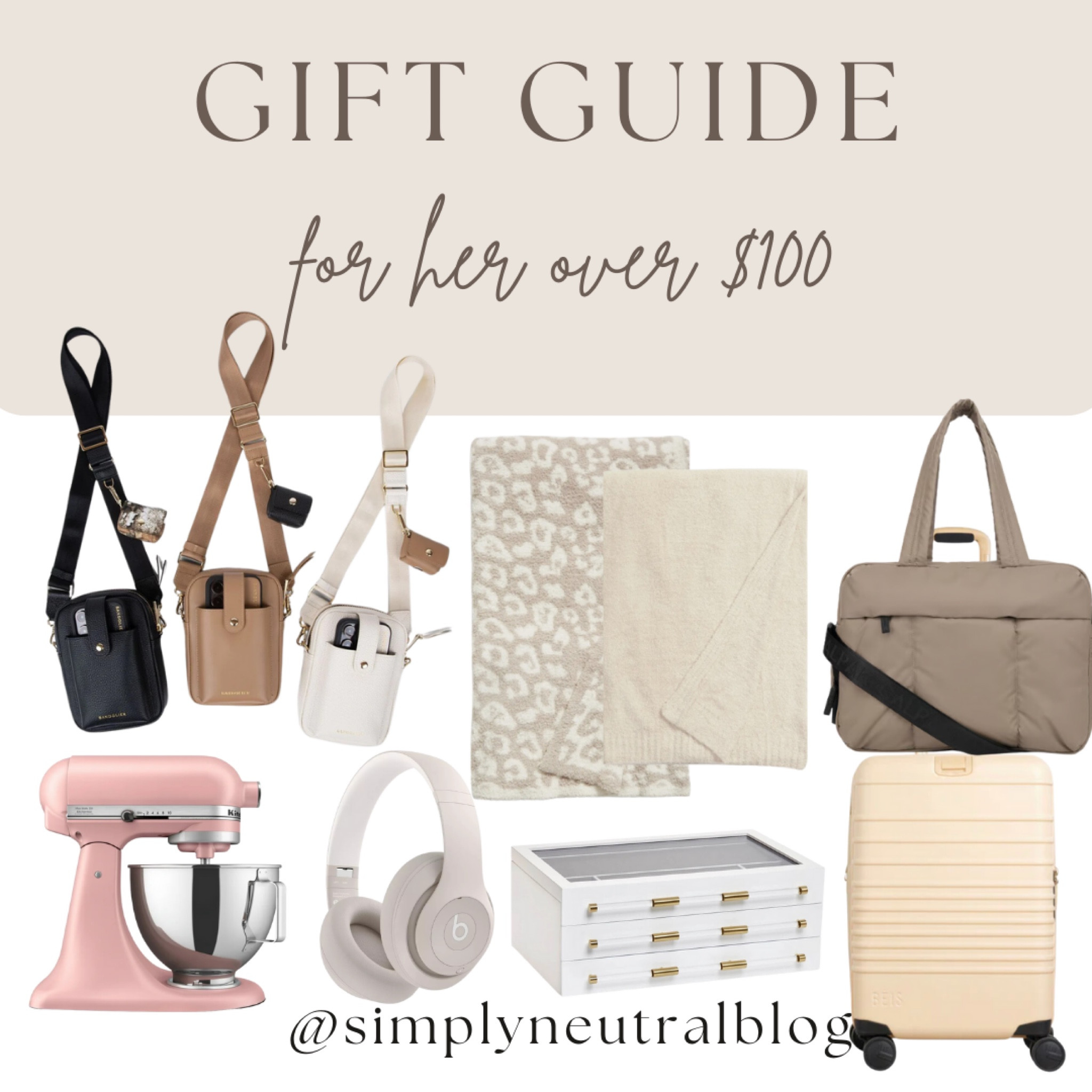 Gift Guide: For Her Over $100

#LTKstyletip #LTKGiftGuide #LTKSeasonal