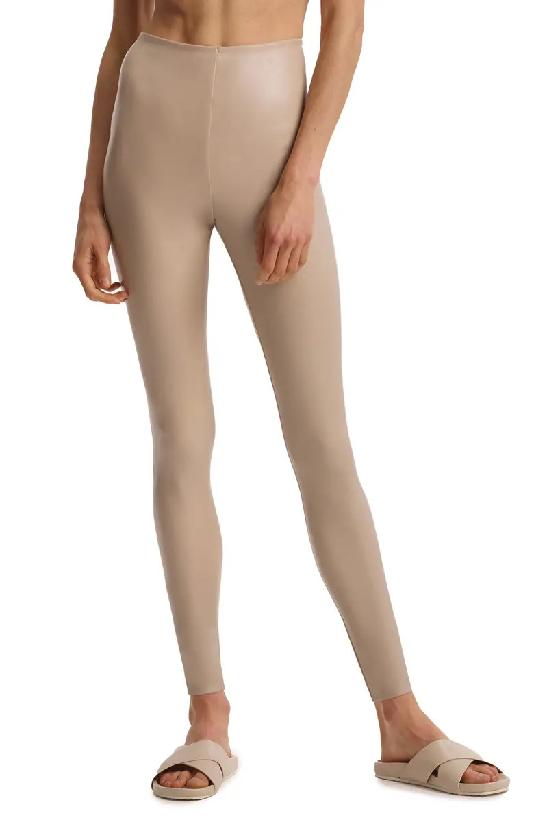 Control Top Faux Leather Leggings | Nordstrom