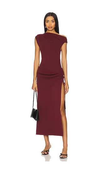 x REVOLVE Original Sin Dress in Maroon | Revolve Clothing (Global)