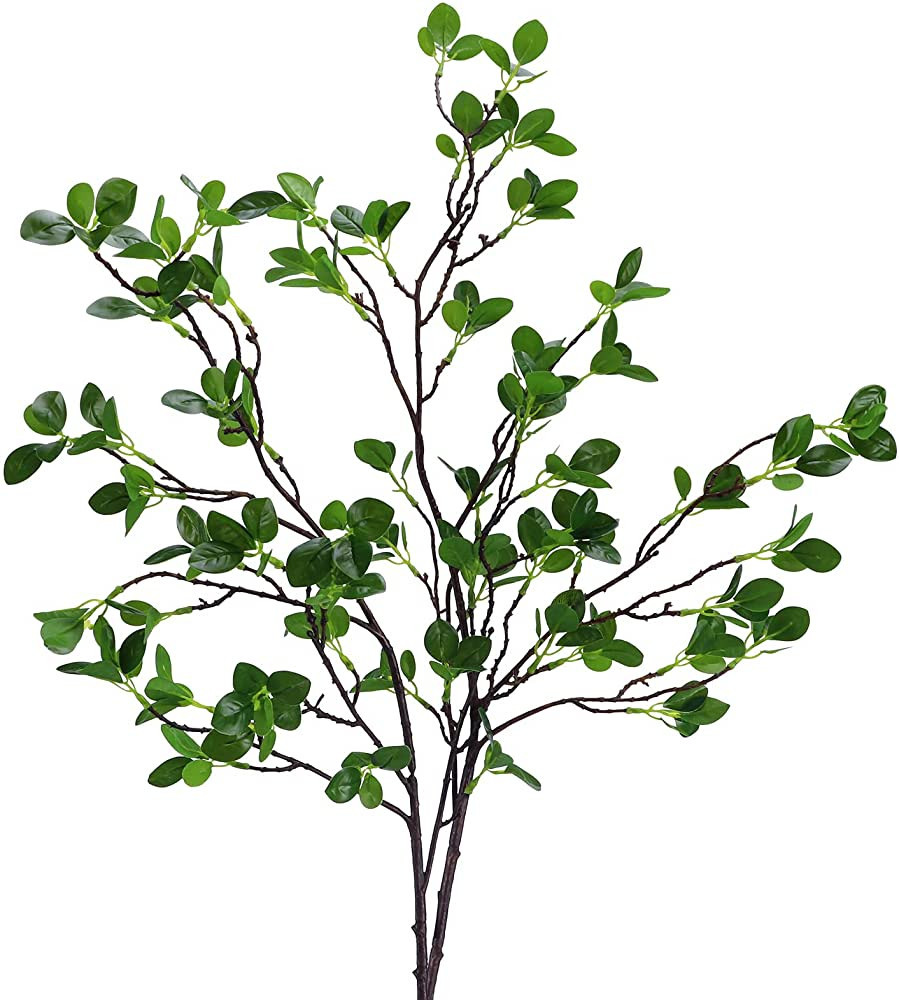 Whonline 43.3inch Artificial Greenery Stems, 2pcs Artificial Greenery Faux Branches for Vase Fill... | Amazon (US)