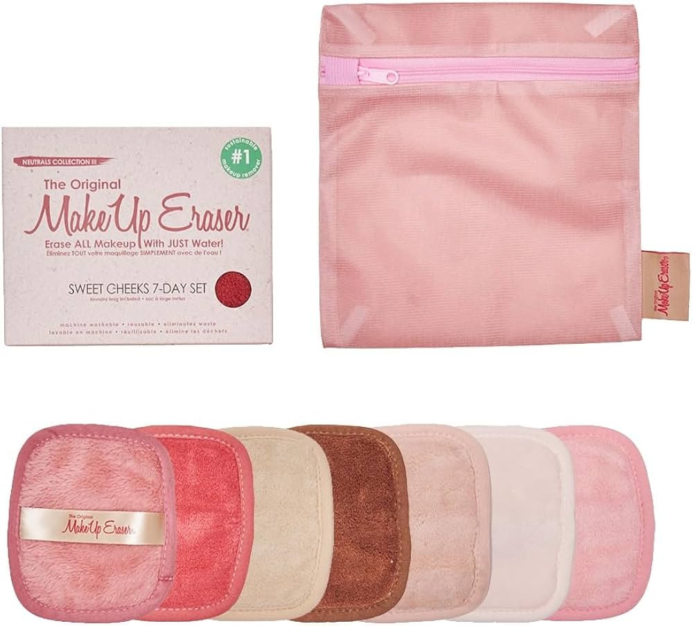 MakeUp Eraser, 7-Day Set, Erase All Makeup With Just Water, Including Waterproof Mascara, Eyeline... | Amazon (US)