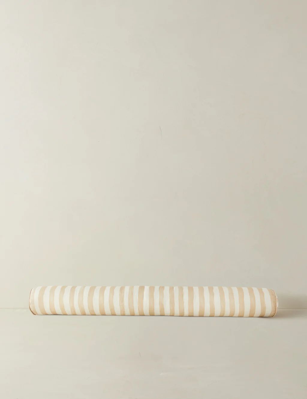 Painterly Stripe Linen Long Bolster Pillow by Sarah Sherman Samuel | Lulu and Georgia 